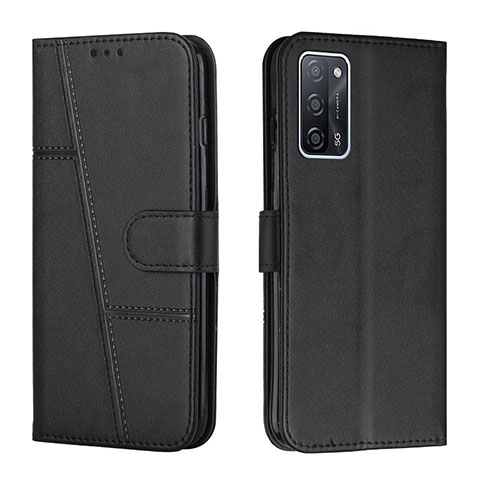 Custodia Portafoglio In Pelle Cover con Supporto Y01X per Oppo A53s 5G Nero