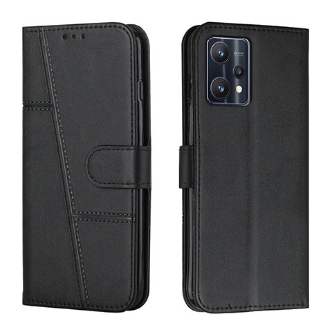 Custodia Portafoglio In Pelle Cover con Supporto Y01X per Realme 9 4G Nero