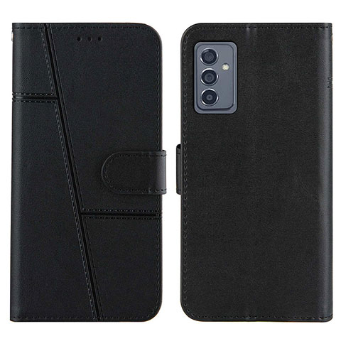 Custodia Portafoglio In Pelle Cover con Supporto Y01X per Samsung Galaxy A24 4G Nero