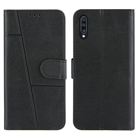 Custodia Portafoglio In Pelle Cover con Supporto Y01X per Samsung Galaxy A50S Nero