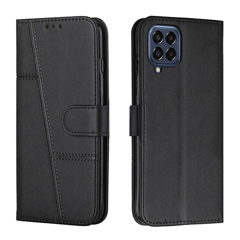 Custodia Portafoglio In Pelle Cover con Supporto Y01X per Samsung Galaxy M33 5G Nero