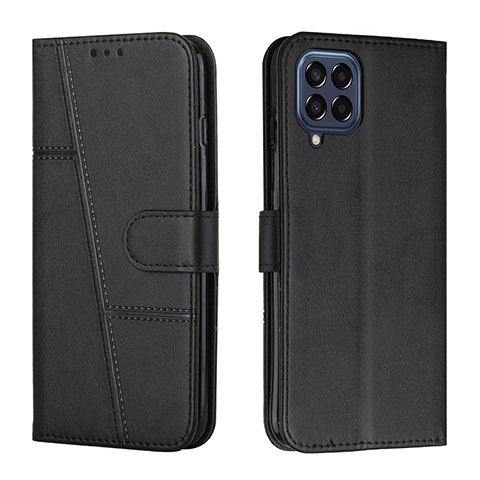 Custodia Portafoglio In Pelle Cover con Supporto Y01X per Samsung Galaxy M53 5G Nero