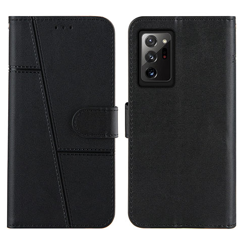 Custodia Portafoglio In Pelle Cover con Supporto Y01X per Samsung Galaxy Note 20 Ultra 5G Nero