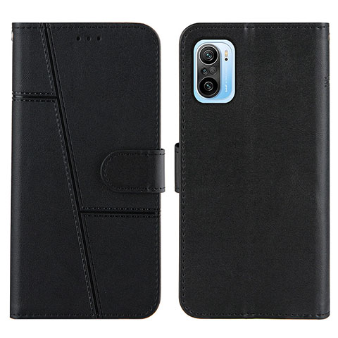 Custodia Portafoglio In Pelle Cover con Supporto Y01X per Xiaomi Mi 11X 5G Nero