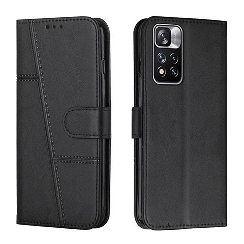 Custodia Portafoglio In Pelle Cover con Supporto Y01X per Xiaomi Poco X4 NFC Nero