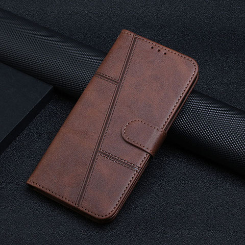 Custodia Portafoglio In Pelle Cover con Supporto Y01X per Xiaomi Redmi 12C 4G Marrone