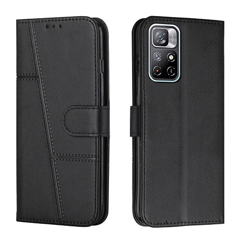 Custodia Portafoglio In Pelle Cover con Supporto Y01X per Xiaomi Redmi Note 11S 5G Nero