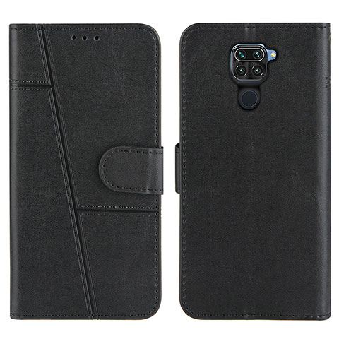 Custodia Portafoglio In Pelle Cover con Supporto Y01X per Xiaomi Redmi Note 9 Nero