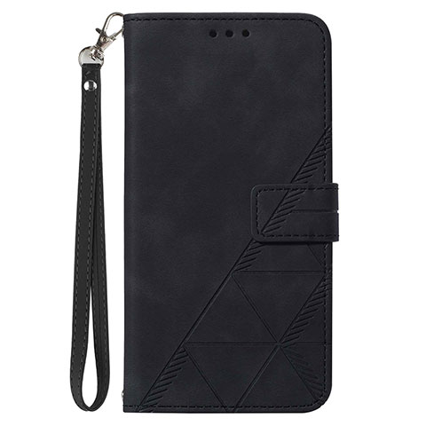 Custodia Portafoglio In Pelle Cover con Supporto Y02B per Samsung Galaxy A03 Core Nero