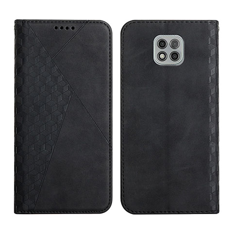 Custodia Portafoglio In Pelle Cover con Supporto Y02X per Motorola Moto G Power (2021) Nero