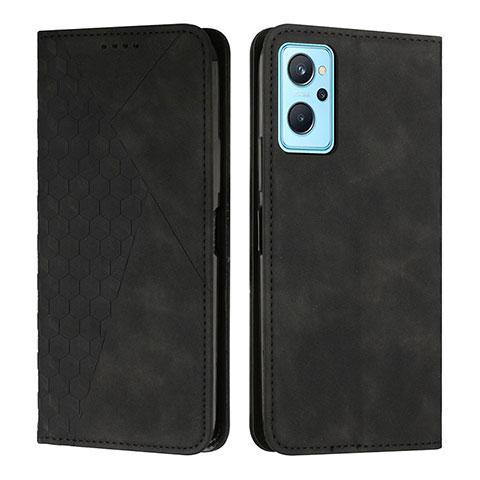 Custodia Portafoglio In Pelle Cover con Supporto Y02X per Realme 9i 5G Nero