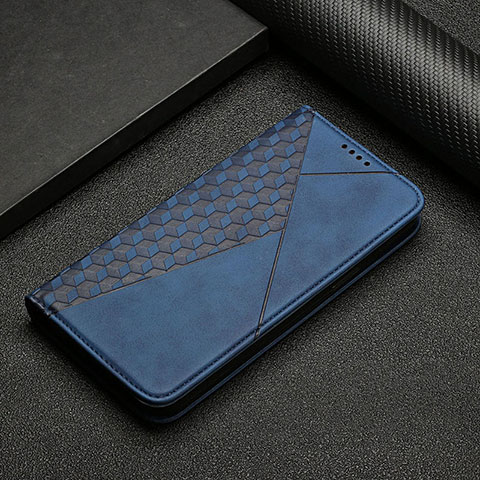 Custodia Portafoglio In Pelle Cover con Supporto Y02X per Samsung Galaxy A51 4G Blu