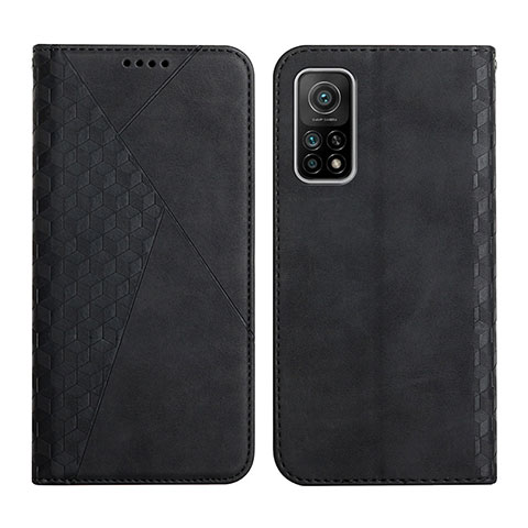 Custodia Portafoglio In Pelle Cover con Supporto Y02X per Xiaomi Mi 10T Pro 5G Nero