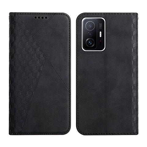 Custodia Portafoglio In Pelle Cover con Supporto Y02X per Xiaomi Mi 11T Pro 5G Nero