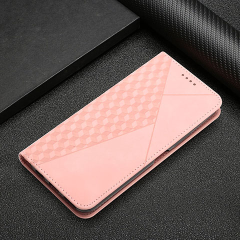 Custodia Portafoglio In Pelle Cover con Supporto Y02X per Xiaomi Mi 13 5G Oro Rosa