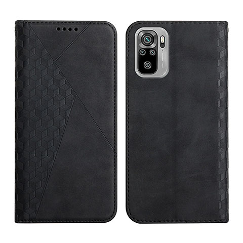 Custodia Portafoglio In Pelle Cover con Supporto Y02X per Xiaomi Poco M5S Nero