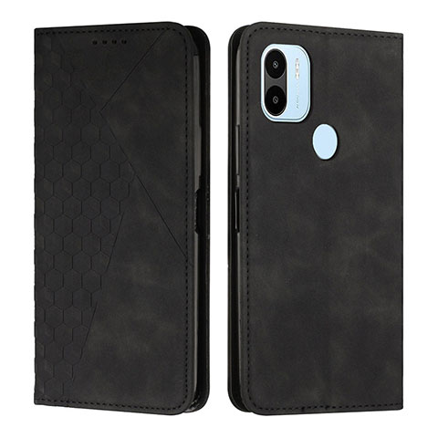 Custodia Portafoglio In Pelle Cover con Supporto Y02X per Xiaomi Redmi A1 Plus Nero