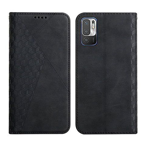 Custodia Portafoglio In Pelle Cover con Supporto Y02X per Xiaomi Redmi Note 10T 5G Nero