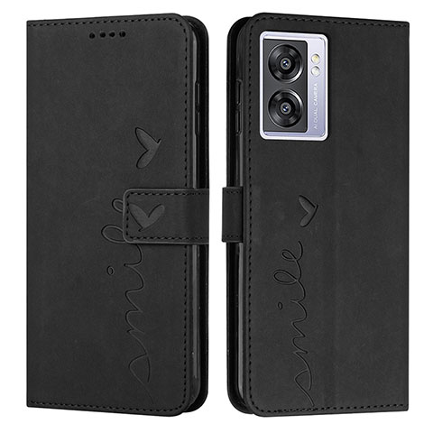 Custodia Portafoglio In Pelle Cover con Supporto Y03X per OnePlus Nord N300 5G Nero