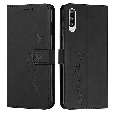 Custodia Portafoglio In Pelle Cover con Supporto Y03X per Samsung Galaxy A30S Nero