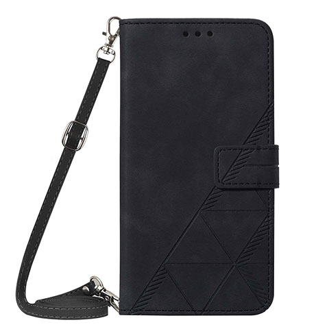 Custodia Portafoglio In Pelle Cover con Supporto Y04B per Samsung Galaxy A12 5G Nero