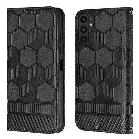 Custodia Portafoglio In Pelle Cover con Supporto Y04B per Samsung Galaxy A13 5G Nero