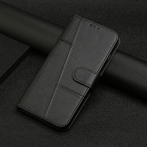 Custodia Portafoglio In Pelle Cover con Supporto Y04X per Motorola Moto Edge 30 Neo 5G Nero