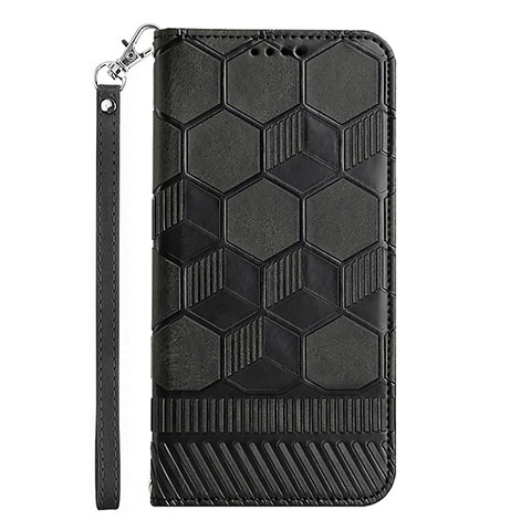 Custodia Portafoglio In Pelle Cover con Supporto Y05B per Samsung Galaxy A23 5G Nero