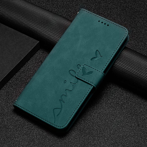 Custodia Portafoglio In Pelle Cover con Supporto Y06X per Google Pixel 7 Pro 5G Verde