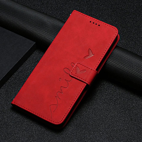 Custodia Portafoglio In Pelle Cover con Supporto Y06X per Xiaomi Redmi Note 12 Turbo 5G Rosso