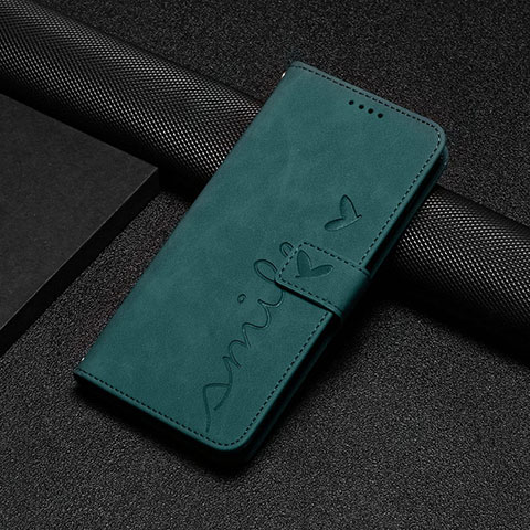 Custodia Portafoglio In Pelle Cover con Supporto Y06X per Xiaomi Redmi Note 12S Verde