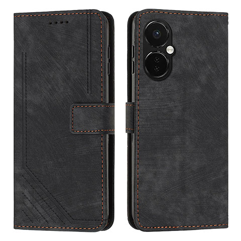 Custodia Portafoglio In Pelle Cover con Supporto Y07X per OnePlus Nord N30 5G Nero