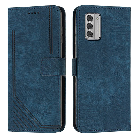 Custodia Portafoglio In Pelle Cover con Supporto Y08X per Nokia G42 5G Blu