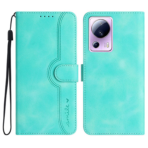 Custodia Portafoglio In Pelle Cover con Supporto YX2 per Xiaomi Mi 12 Lite NE 5G Verde