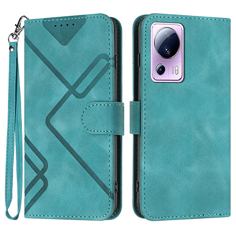 Custodia Portafoglio In Pelle Cover con Supporto YX3 per Xiaomi Mi 12 Lite NE 5G Verde