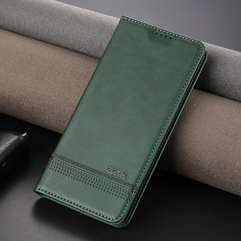 Custodia Portafoglio In Pelle Cover con Supporto YZ2 per Huawei Nova 11 Verde