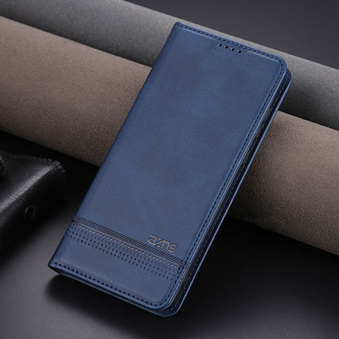 Custodia Portafoglio In Pelle Cover con Supporto YZ2 per Oppo A78 4G Blu