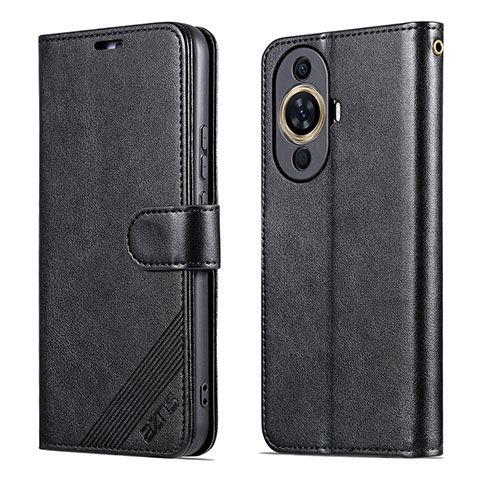 Custodia Portafoglio In Pelle Cover con Supporto YZ3 per Huawei Nova 11 Nero