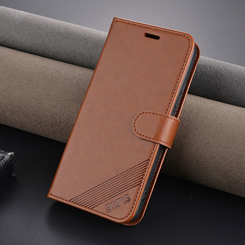 Custodia Portafoglio In Pelle Cover con Supporto YZ3 per Xiaomi Mi 14 5G Marrone