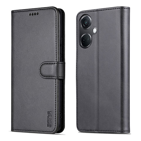 Custodia Portafoglio In Pelle Cover con Supporto YZ5 per Oppo K11 5G Nero