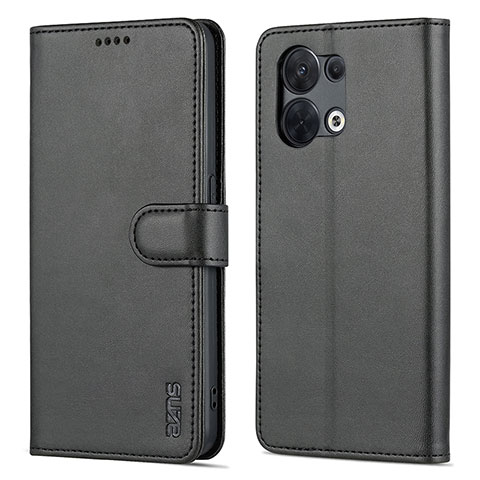 Custodia Portafoglio In Pelle Cover con Supporto YZ5 per Oppo Reno9 Pro 5G Nero