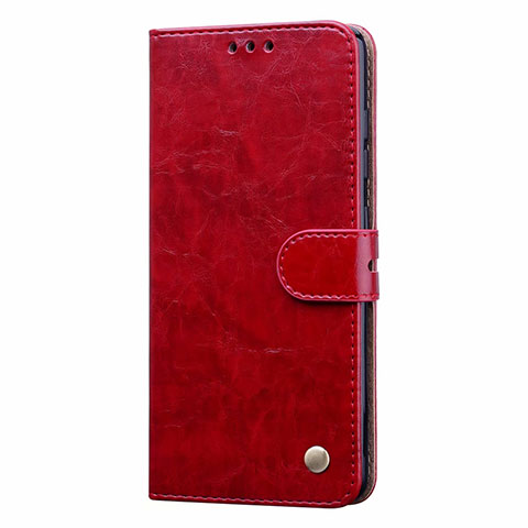 Custodia Portafoglio In Pelle Cover con Supporto Z02 per Samsung Galaxy A51 5G Rosso