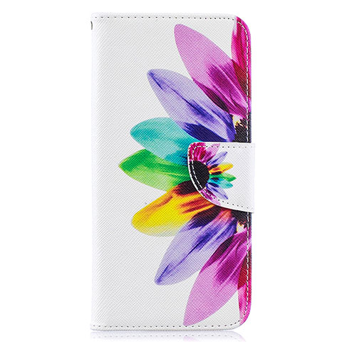 Custodia Portafoglio In Pelle Fantasia Modello Cover con Supporto B01F per Samsung Galaxy A50 Multicolore