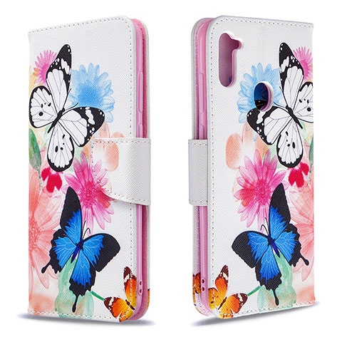 Custodia Portafoglio In Pelle Fantasia Modello Cover con Supporto B01F per Samsung Galaxy M11 Colorato