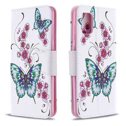 Custodia Portafoglio In Pelle Fantasia Modello Cover con Supporto B03F per Samsung Galaxy A31 Colorato