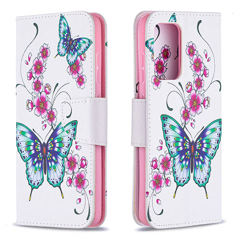 Custodia Portafoglio In Pelle Fantasia Modello Cover con Supporto B03F per Samsung Galaxy A52s 5G Colorato