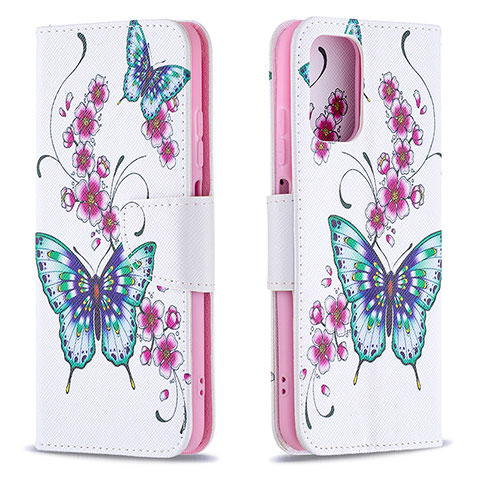 Custodia Portafoglio In Pelle Fantasia Modello Cover con Supporto B03F per Xiaomi Redmi Note 10S 4G Colorato