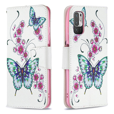 Custodia Portafoglio In Pelle Fantasia Modello Cover con Supporto B03F per Xiaomi Redmi Note 11 SE 5G Colorato