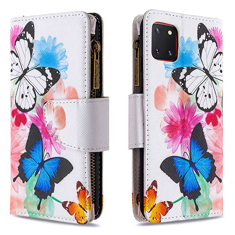 Custodia Portafoglio In Pelle Fantasia Modello Cover con Supporto B04F per Samsung Galaxy M60s Colorato