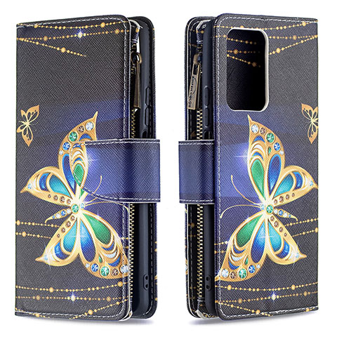 Custodia Portafoglio In Pelle Fantasia Modello Cover con Supporto B04F per Xiaomi Mi 11T 5G Nero